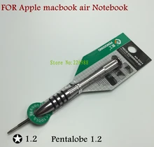 precision screw driver 5 Point Star Pentalobe 1.2 Torx screwdriver for Apple macbook air notebook Special