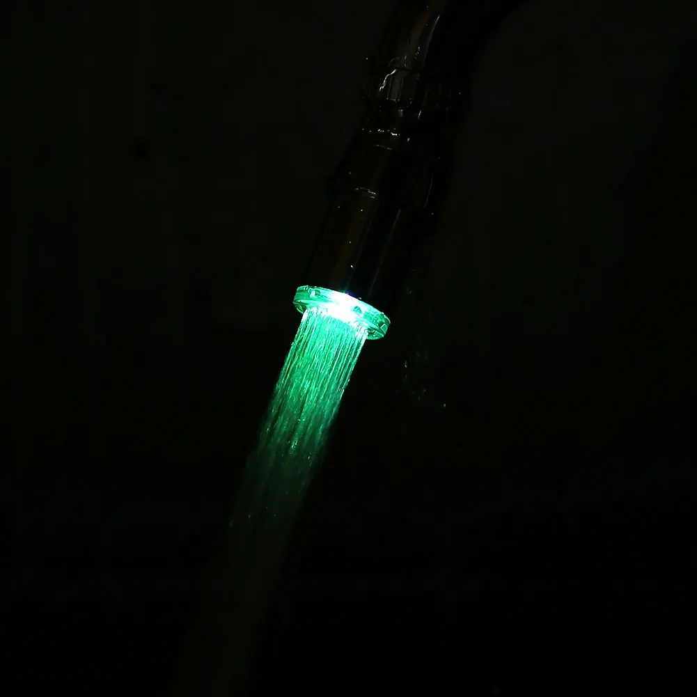 

Led Faucet Light Temperature-controlled Intelligent LED Water Tap Temperature Sensor Color Water Faucets Nozzle No Need Battery