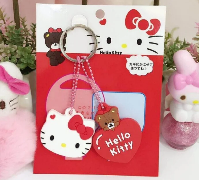 

Kawaii 2PCS/PACK Rubber KEY Wallet Wallet CASE Hook Case ; Key Wallet BAG Wrap BAG Wallet KEY