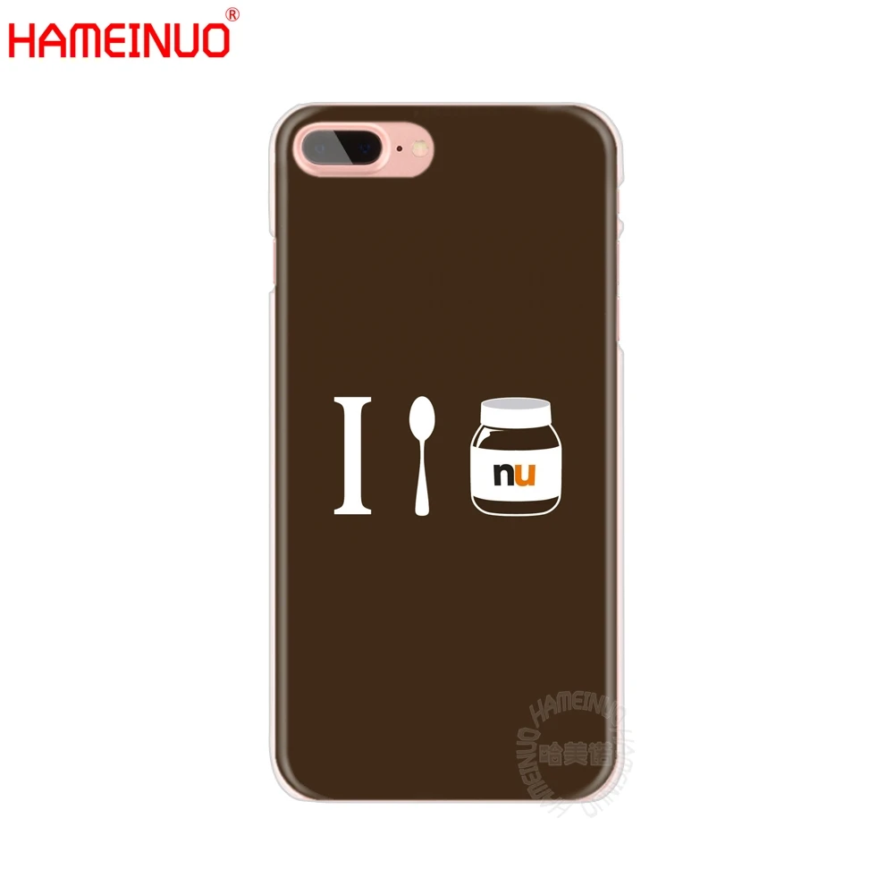 Чехол для мобильного телефона HAMEINUO chocolate Food Nutella iphone X 8 7 6 4 4s 5 5s SE 5c 6s plus|Бамперы| |