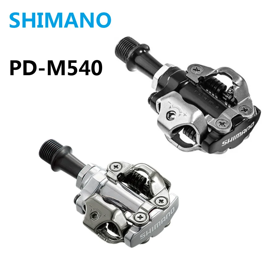 

Shimano PD-M540 Bike pedals Self-Locking SPD M540 Racing Mountain MTB Bicycle pedals M540 Cleats Trail Clipless bicicleta Parts