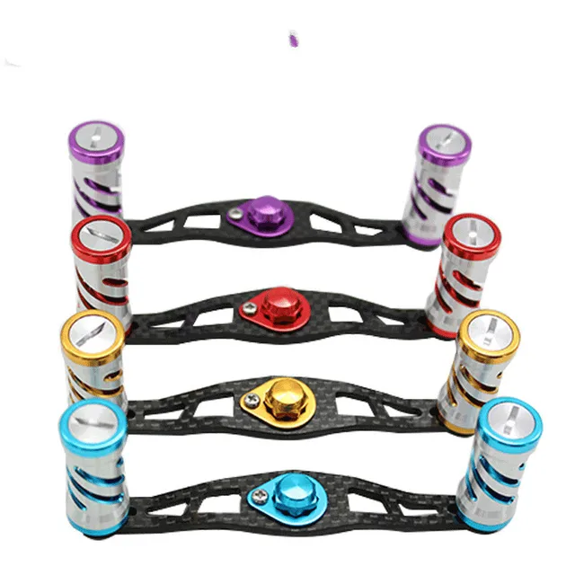 Best Price Modification DIY Drum Baitcast Reel Carbon Fiber Rocker Grip Arm Handle Nuts Lock Set Accessories For Abu/Daiwa/Shimano Pesca Best Price Modification DIY Drum Baitcast Reel Carbon Fiber Rocker Grip Arm Handle Nuts Lock Set Accessories For Abu/Daiwa/Shimano Pesca