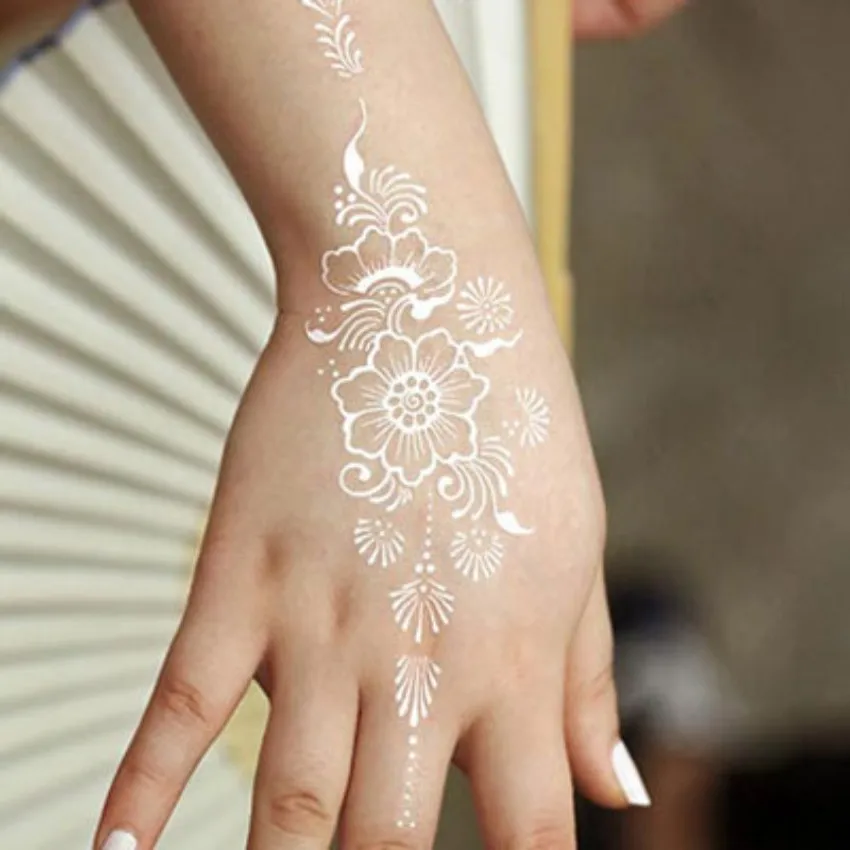 white body paint flash tattoo inspired sticker henna lace ink white body paint flash tattoo inspired sticker henna lace ink