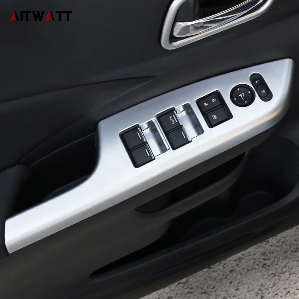 Us 20 91 25 Off For Honda Crv Cr V 2012 2013 2014 2015 2016 Abs Matte Inside Armrest Decoration Trim Cover Ring Car Accessories Auto Parts 4pcs In