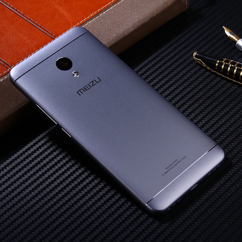 Meizu M5s официальный металлический чехол для Meizu M5s 5,2 дюймов Задняя крышка батареи Корпус Запасные части+ присоска