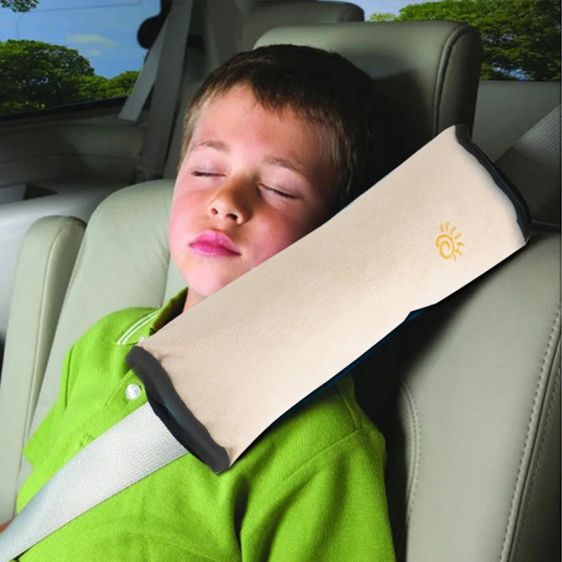 baby pillow kid car pillows auto safety seat belt car seat head support