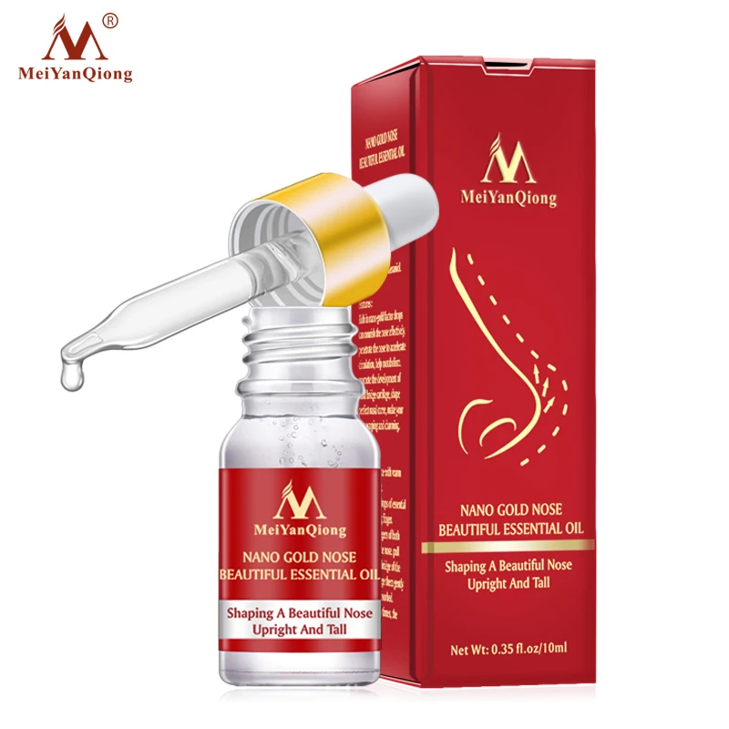 Nano Gold Nose вертикальное эфирное масло Носовая кость Ремоделирование лифта