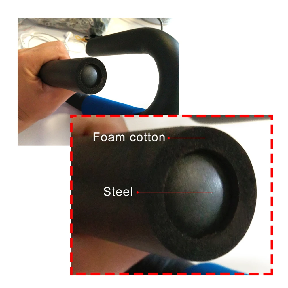 Fitness Body Building Equipment Perfect Chest Bar Push Up Stands Pull Press Foam Bar Home Exercise Hand Pushup Chest Arms