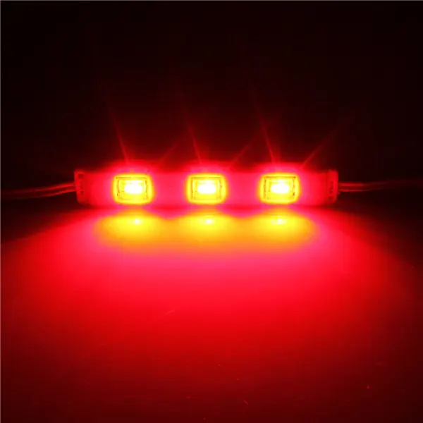 DC12V 5630/5730 SMD 3 светодиодный модуль инжекторный Водонепроницаемый IP55 декоративная Жесткая полосы света лампы белый красный зеленый цвет желтый, синий; размеры 34–43