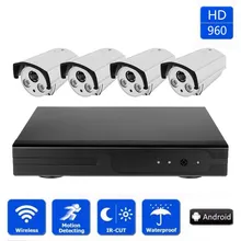 Safurance 4CH Wireless 960P HD Wifi CCTV Kit Security Camera Video Recorder System Home Security Safety