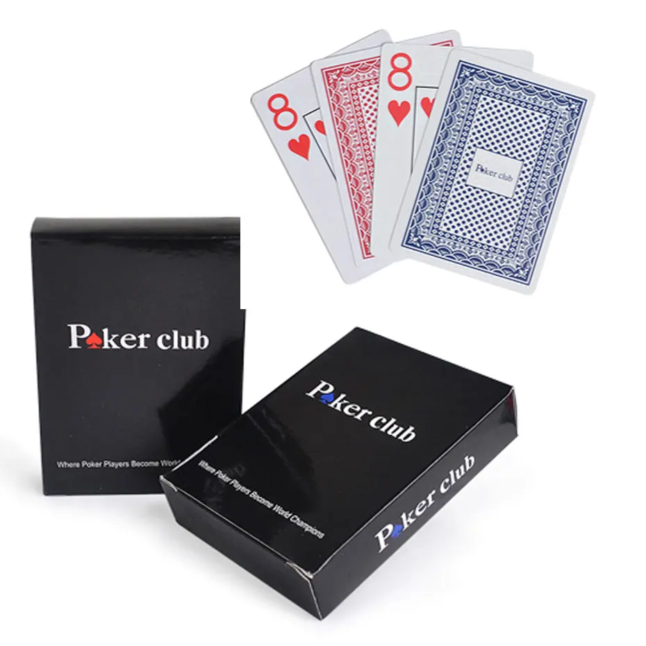

Plastic Poker Cards PVC Playing Card Waterproof Bridge Games Baccarat Texas Hold'em Poker Club Board Games Pokerstars 63*88 mm