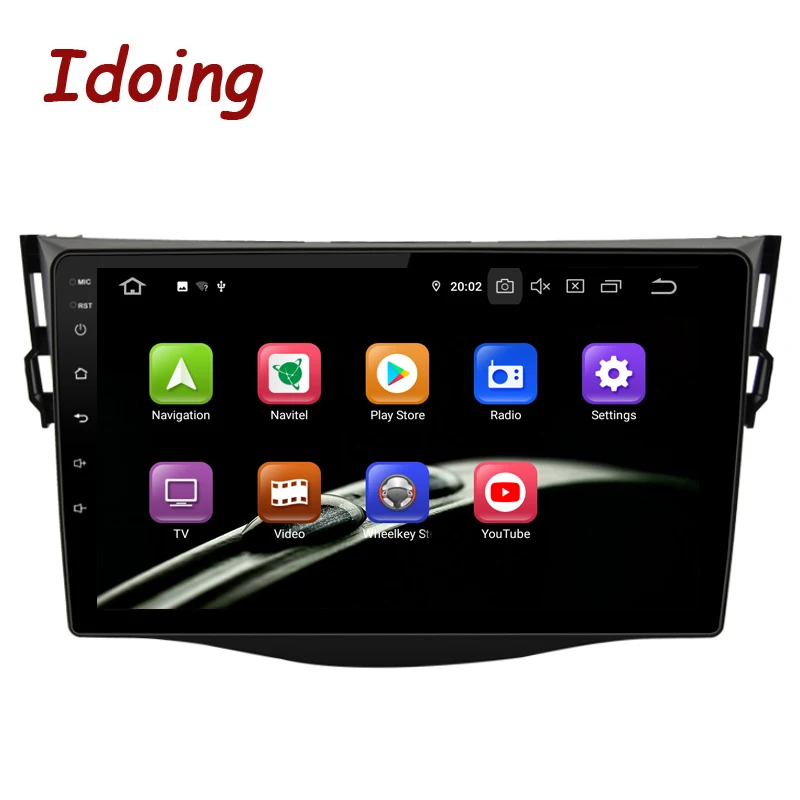 Perfect Idoing 9"Octa Core Car Android9.0 Radio Multimedia Player For Toyota RAV4 2007-2011 PX5 4G+64G GPS Navigation 2.5D IPS TDA 7850 3 Perfect Idoing 9"Octa Core Car Android9.0 Radio Multimedia Player For Toyota RAV4 2007-2011 PX5 4G+64G GPS Navigation 2.5D IPS TDA 7850 3