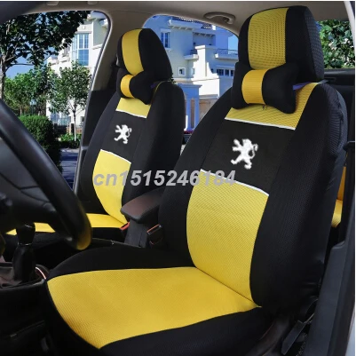 

Univeraal car seat cover for peuge ot 307 206 308 407 207 406 408 301 3008 car accessories car sticker