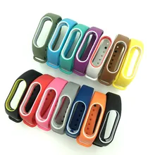 10 шт. для Xiaomi mi ремешок 2 Браслет ремешок для mi Band 2 цветной Ремешок Браслет замена Смарт-браслет аксессуары