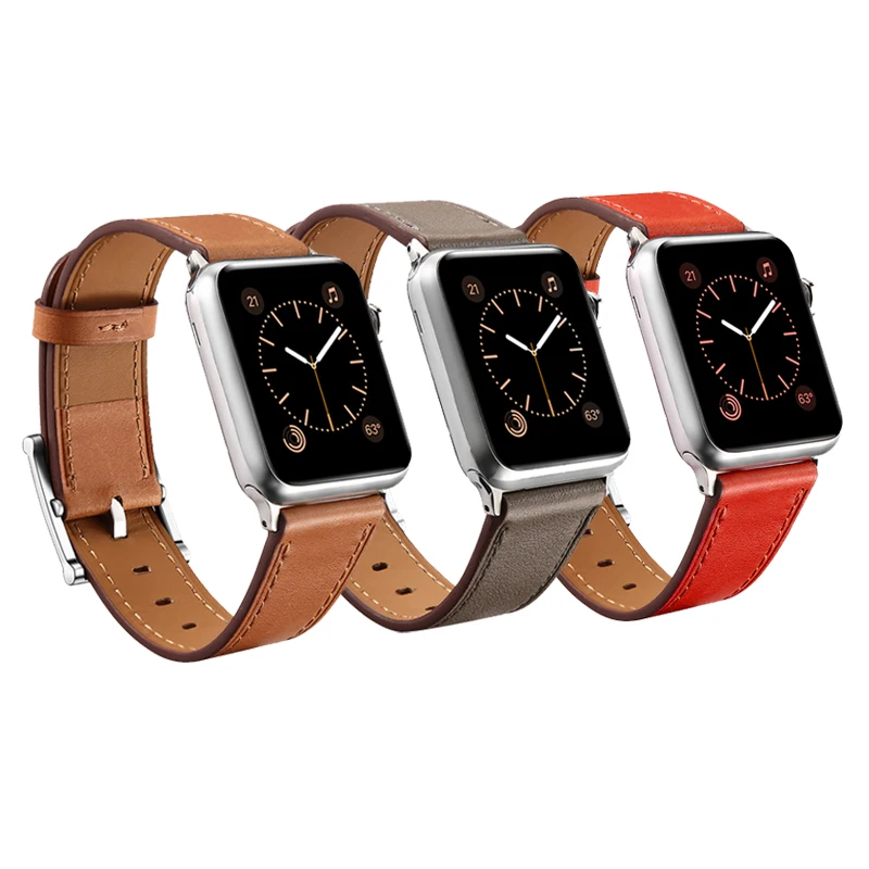 Band for Apple Watch 42mm 38mm Genuine Leather Watchband for Iwatch Series 1 2 3 Band Fashion Business Style Classic Leather New apple-bands-series- : image Band for Apple Watch 42mm 38mm Genuine Leather Watchband for Iwatch Series 1 2 3 Band Fashion Business Style Classic Leather New apple-bands-series-
