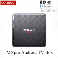 MXPro Android 7,0 ТВ коробка Allwinner H3 1 ГБ Оперативная память 8 ГБ Встроенная память MX Pro 4 k 4 ядра Wi-Fi LAN Smart ТВ коробка Meida плеер Декодер каналов кабельного телевидения ТВ коробка