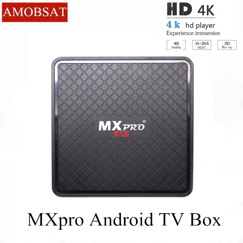 

MXPro Android 7.0 TV Box Allwinner H3 1GB RAM 8GB ROM MX PRO 4k Quad Core WiFi LAN Smart TV Box Meida Player set top TV Box