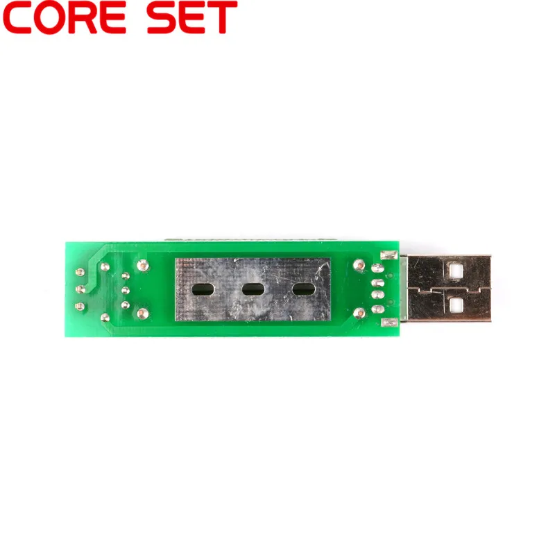 USB 미니 방전 인터페이스 부하 저항, 스위치 조정 가능 2A 1A 배터리 용량 전압 방전 저항 테스터