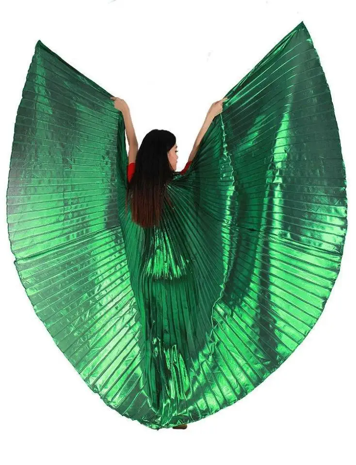 Популярные женские египетские крылья для танца живота, золотые крылья для танца живота, распродажа