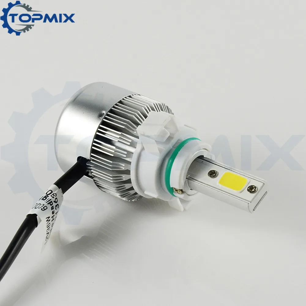 T6--5202 72W 7600LM COB LED Headlight 5