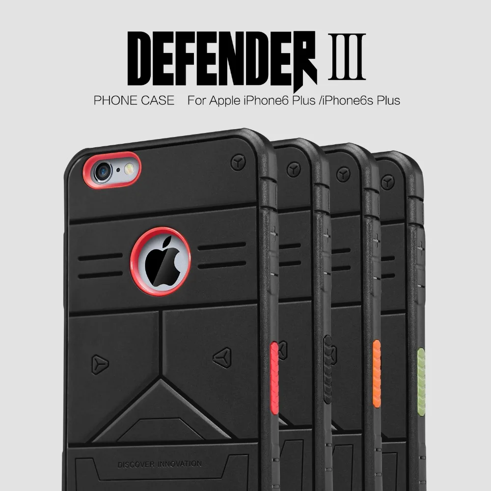 NILLKIN Defender 3rd Gen TPU PC Army Military Tactic Hybrid Brand Case
