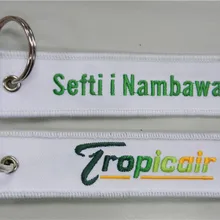 Tropicair sefti я nambawan Ткань Вышивка пилот Брелоки ювелирные