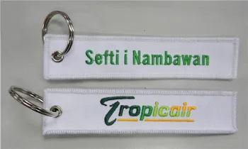 

Tropicair Sefti I Nambawan Fabric Embroidery Pilot Key Chains