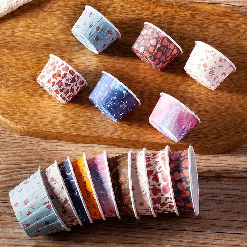 

100pcs High quality kitchen accessories diy cake thick paper cup party favor disposable baking bread dessert decor packaging cup