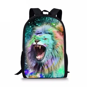 

Cool Animal Printing Children School Bags 3D Galaxy Space Bookbags For Teenager Boys Mochila Primary School Backpacksumka