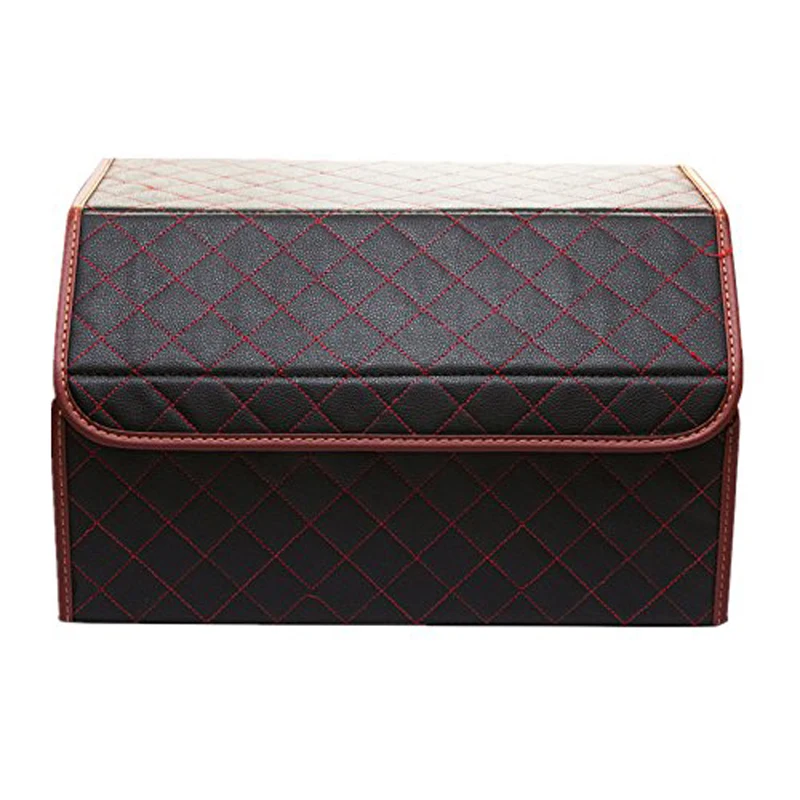 

2018 newest Design Premium Quality Auto Trunk Organizer by Richome For Vans, SUV, Cars, Trucks - Durable Collapsible Cargo Stora