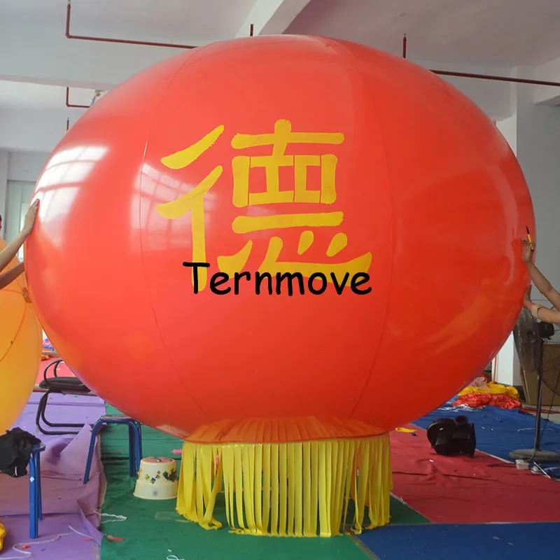 

Chinese lantern PVC Helium balloon inflatable PVC advertising balloon promotion balloon air tight sky balloons