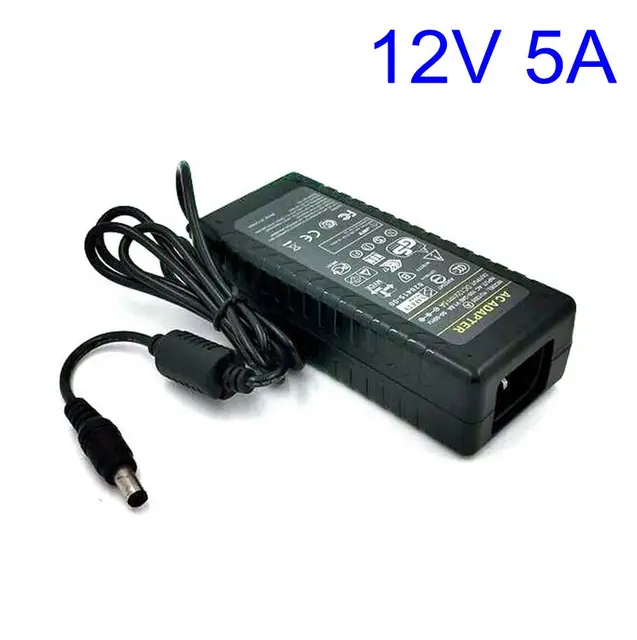 t power adapter ac For 12V 5A 60W DC Light LED LED Adapter for AC Power or DC 5050/3528 SMD Charger Supply LCD