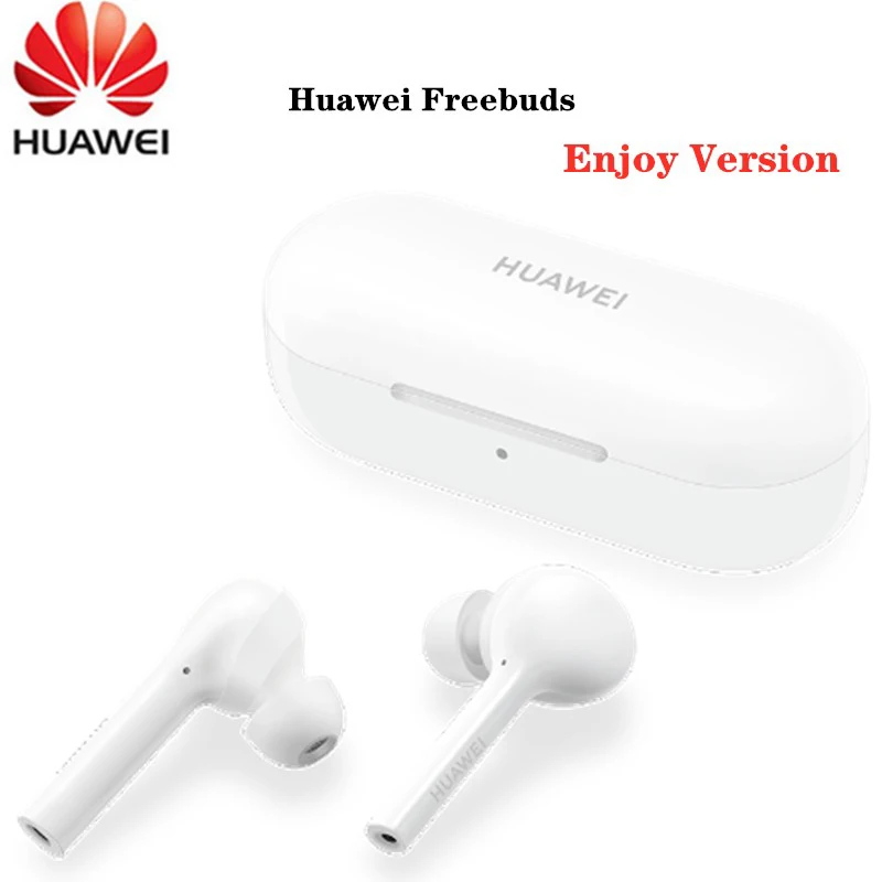 Оригинальные новые HUAWEI Freebuds Наслаждайтесь беспроводной Bluetooth 4,2 наушники с микрофоном Музыка сенсорный водонепроницаемый Handfree Динамический Мода