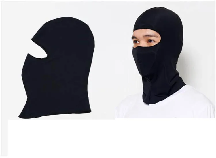 Дышащая CS маска для лица тонкая синтетическая шелковая Защитная шапка унисекс Детская Мужская и женская капюшон Шлем Лыжная теплая Балаклава головной убор