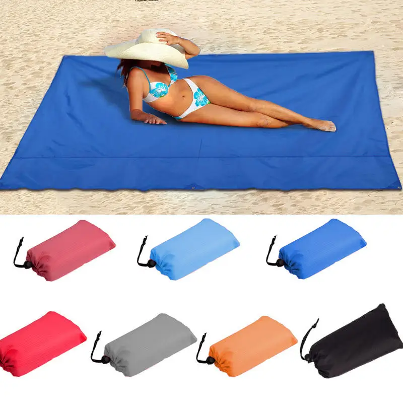 145x200 см коврик для пляжа или палатки Водонепроницаемый Пикник на открытом воздухе пляж спальный коврик Кемпинг Брезент Bay игровой коврик плед одеяло