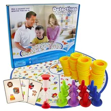 Brainpower batch Detective Finding Picture детская настольная развивающая игра игрушечная доска для наблюдения Вечерние игры spot it