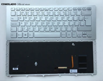

CZ Czech Keyboard For SONY SVF15N with backlight silver frame keyboard CZ Layout