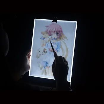 

A4 Writing Diamond Painting Light Box Tracing Board Copy Pads Tablet Artcraft Copy Table LED Board Adjustable light source