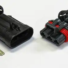 Longyue 2 kit 3 pin положение Metri-Pack 630 VHD водостойкий разъем с уплотнениями и клеммами