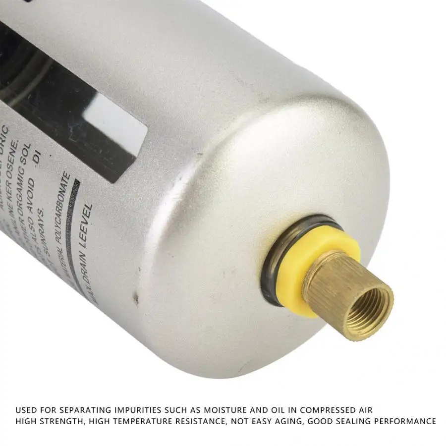 

AF5000-06 Air Source Treatment Unit Filter Pneumatic Regulator Oil Water Separator Overflow Type 0.05-0.65Mpa -10-60 Degree