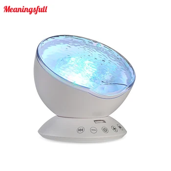 

Novelty USB Aurora Ocean Weave Starry Sky Projector Led Night Light With Remote Control Music Player Speaker Kids Children Gifts