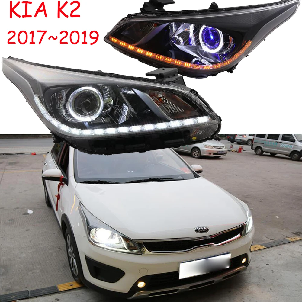 1 комплект головных фар бампера для KIA K2 налобный светильник 2017 ~ 2019y автомобильные