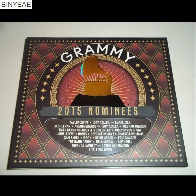 2018 реальные продажи ПВХ жесткий мешок марша Аврил Лавин Музыка Cd Binyeae novo Selo: Grammy