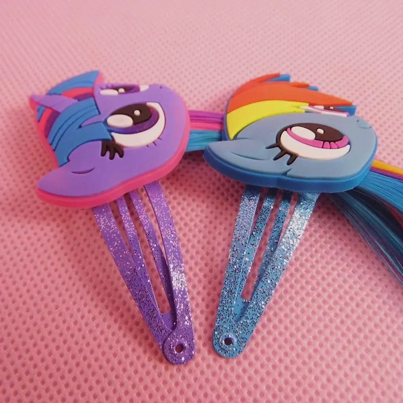 A pair Anime Braid Wigs Birthday Gifts For Girls Kids Cosplay Party Princess Braiding Hair Cartoon Beauty Fashion Toys