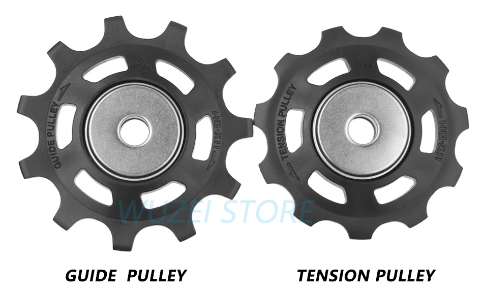 Shimano 11T Bike Pulley set Rear Derailleur Guide Roller RD-5700/T6000/6800/6870/7900/R9000/R9070/R9100/M8000/M663//M9000/M9050