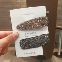 Women Crystal Elegant Pearl Hair Clip Barrette Korean Hairpin Barrette Headdress Hair Accessories Girls Hair Clip Women Crystal Elegant Pearl Hair Clip Barrette Korean Hairpin Barrette Headdress Hair Accessories Girls Hair Clip