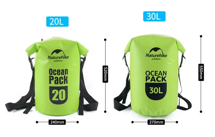 20L 30L Waterproof Bag Rainproof double Shoulder Bag Thick Outdoors Storage Bag Drifting Bag SLR Camera Swimming Pack men women 20L 30L Waterproof Bag Rainproof double Shoulder Bag Thick Outdoors Storage Bag Drifting Bag SLR Camera Swimming Pack men women