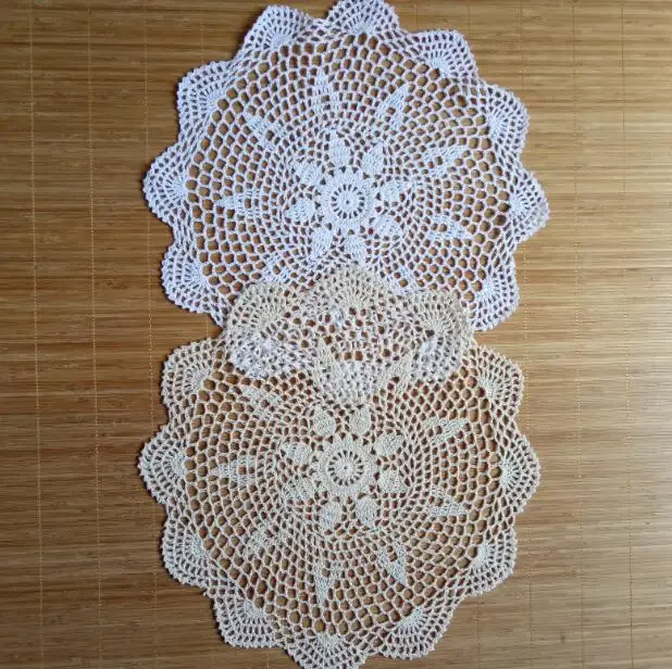 40 سنتيمتر جديد الدانتيل القطن الكروشيه تحديد الموقع كأس كوستر القدح المطبخ الشراب الطعام الجدول مكان حصيرة القماش الشاي القهوة المفرش عيد ا...