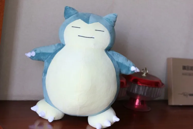 50 см 1 кг Большой Snorlax Kabigon Big Go плюшевая игрушка чучело Мягкая кукла