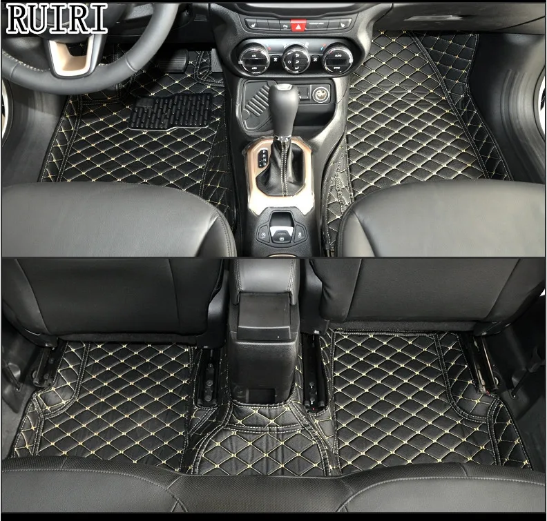 High quality! Special car floor mats for Jeep Renegade 2018 waterproof